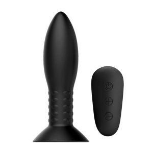 Mr. Play Analni utikač s rotacijom, vibracijom, 13 cm, 4 načina