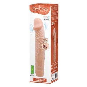 BAILE vibrator – umjetni penis s izraženim venama 22 cm