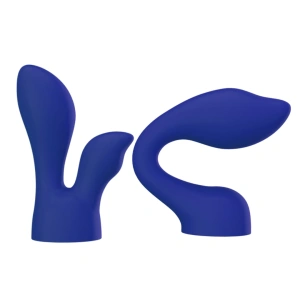 PalmPower - Nastavci za masažer sa vibratorom PalmSensual Blue