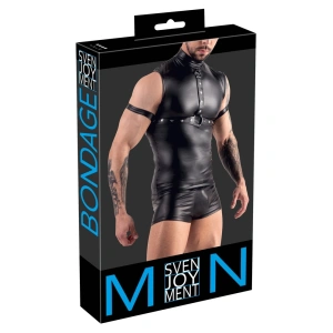Muški top crni S Svenjoyment Bondage