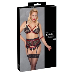 Cottelli BONDAGE Komplet grudnjaka Bondage 3XL
