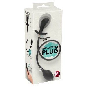 Silikonski analni čep na napuhavanje 8 cm
