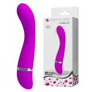 Silikonski vibrator Cvelyn 18,7cm Pretty Love