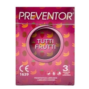 Kondom Tutti Frutti 3 kom Preventor