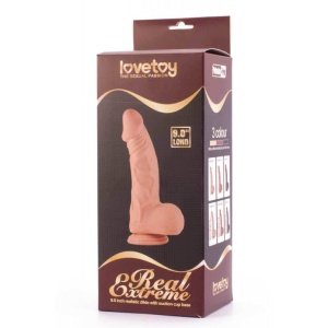Real Extreme vakuumski dildo 23 cm Lovetoy