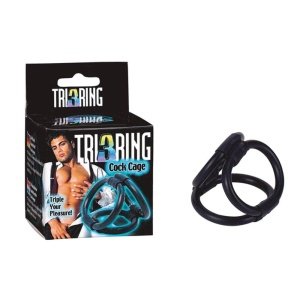 Prsten - Tri ring Cock cage