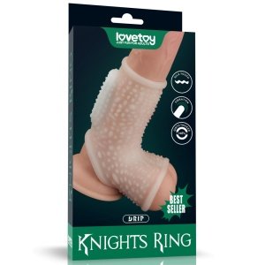 Prsten za penis s vibracijom Knights Drip Lovetoy