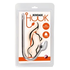Bondage Hook Aluminijski analni čep 24 cm