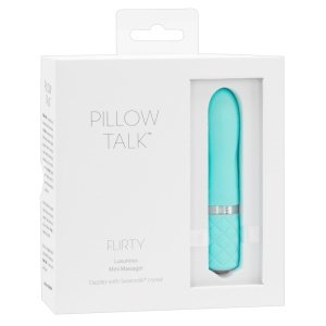Pillow Talk Flirty tirkizni mini vibrator