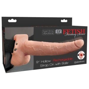 Remen Fetish Fantasy s vibracijama, duljine 25,4 cm