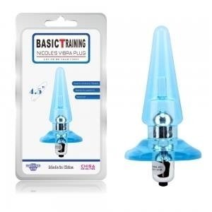 Vibrirajući analni čep Nicole 11,5cm Chisa