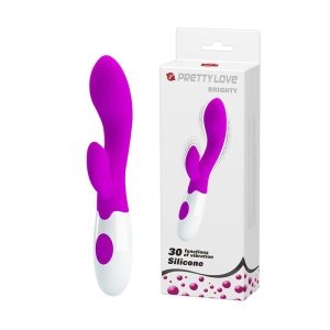 Pretty Love zakrivljeni anatomski vibrator za G-točku 20 cm