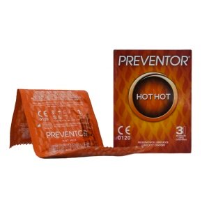 HOT HOT Preventor pakiranje kondoma 48 x 3 kom