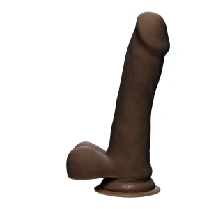Doc Johnson Slim D - Realistični ULTRASKYN dildo s kuglicama - 6 / 15 cm