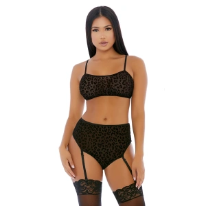 Forplay Lustful Leopard - Cami komplet donjeg rublja - S