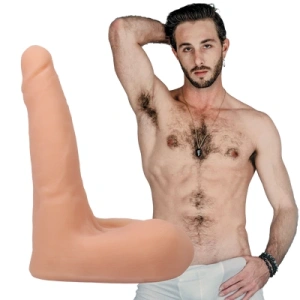 Doc Johnson Lucas Frost - Realistični ULTRASKYN dildo - 7 / 18 cm - Vanilija