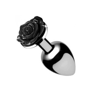 XR Brands Black Rose - analni čep - Mali