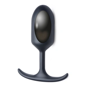 Premium silikonski utegnuti analni čepić XR Brands - veliki