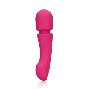 Loveline by Shots Ultra mekani silikonski dvostrani vibrator - Prestone Pink