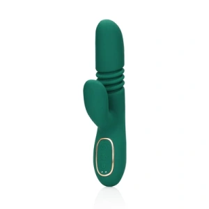 Loveline by Shots Thrusting Rabbit Vibrator - Ancient Sea