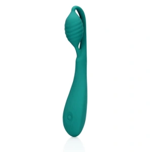 Loveline by Shots Vibrator za G-točku s kuglicama - Blue Grass