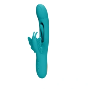 Loveline by Shots Flapping G-Spot Butterfly vibrator - Peacock Blue