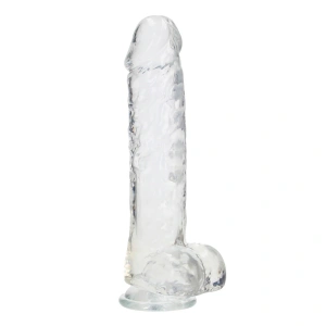 RealRock by Shots Realistični dildo s kuglicama - 10 / 25,4 cm