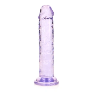 RealRock by Shots ravni realistični dildo s vakuumskom čašicom - 6'' / 14,5