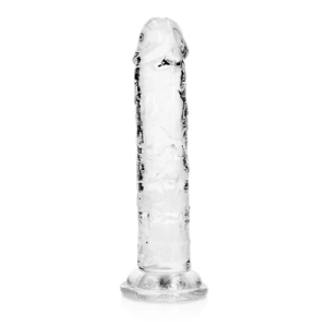 RealRock by Shots ravni realistični dildo s vakuumskom čašicom - 6'' / 14,5