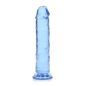 RealRock by Shots ravni realistični dildo s vakuumskom čašicom - 7'' / 18
