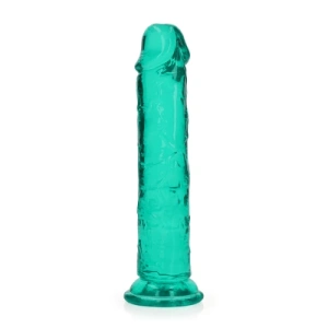 RealRock by Shots ravni realistični dildo s vakuumskom čašicom - 7'' / 18
