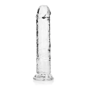 RealRock by Shots ravni realistični dildo s vakuumom - 8'' / 20