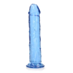 RealRock by Shots ravni realistični dildo s vakuumskom čašicom - 9'' / 23