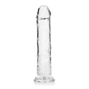 RealRock by Shots ravni realistični dildo s vakuumskom čašicom - 9'' / 23