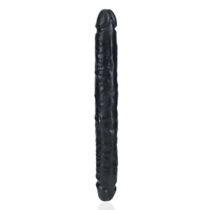 RealRock by Shots Slim Double Ended Dong 12 / 30,5 cm - crna