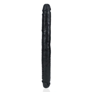 RealRock by Shots Slim Double Ended Dong 14 / 35,6 cm - crna