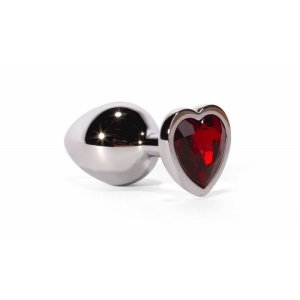 Secret Shine Red Heart analni čep 7,1 cm X-MEN