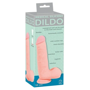 Medicinski silikonski dildo 20 cm