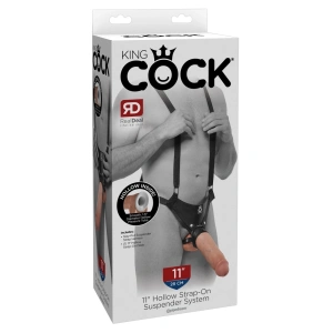 King Cock KC 28cm šuplji remen na visećoj traci
