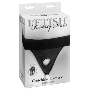 Fetish Fantasy Series FFS Crotchless Harness Black