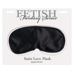 Fetish Fantasy Series FFS satenska ljubavna maska ​​crna