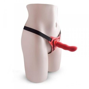 Podesivi strap-on pojas Red Toyz4Lovers