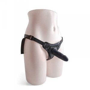 Strap-on pojas s realističnim falusom Black Toyz4Lovers